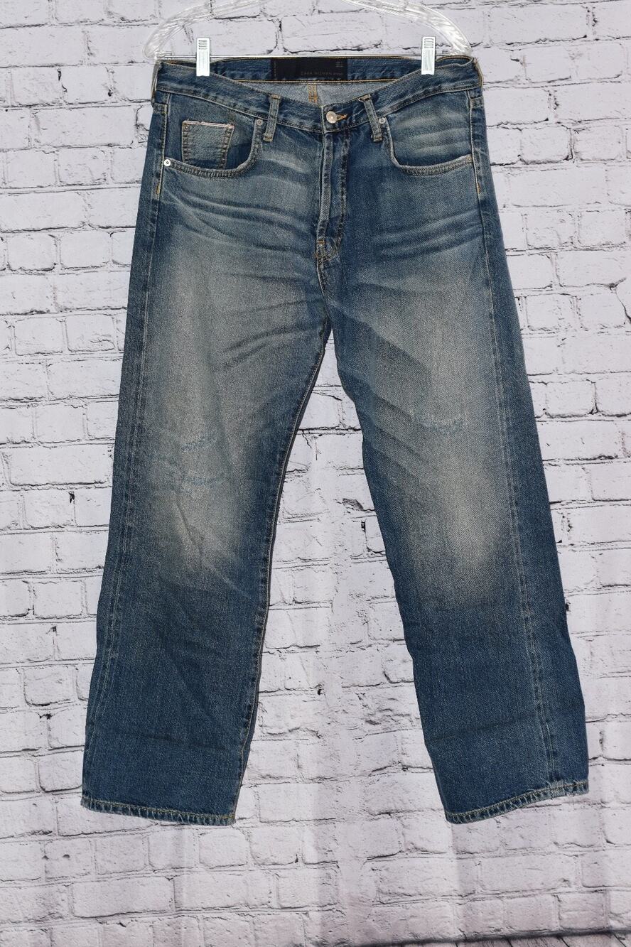 Zara Capris Women's Studio Denim wear Distressed Cropped Jean Pants Small